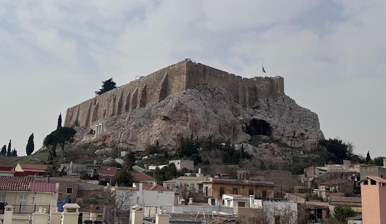 Plaka With Acropolis Rooftop View Access Atenas Exterior foto